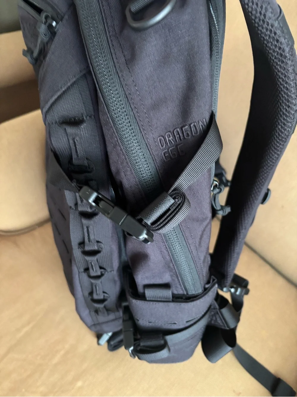 Direct Action Dragon Egg Mk II Tactical Backpack Black 25 Liter Capacity